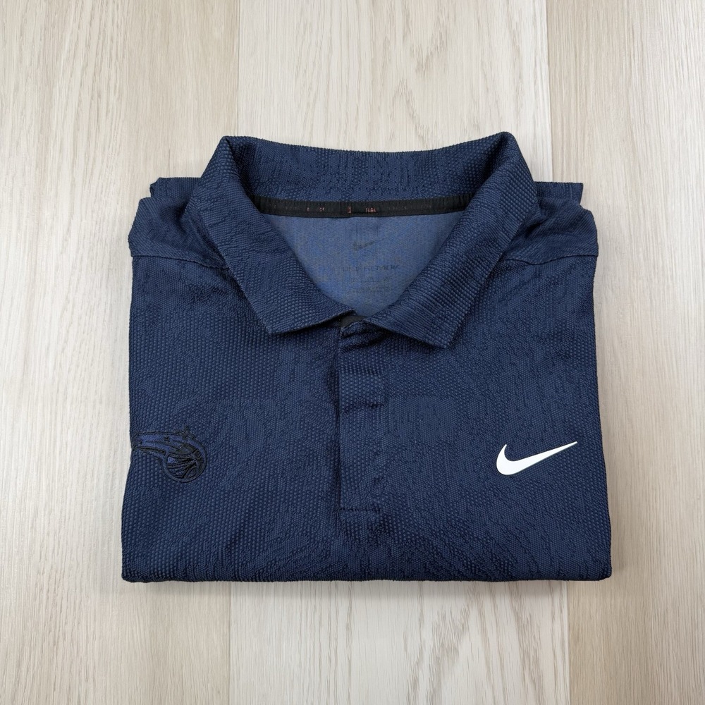 Nike Golf Polo Orlando Magic Tiger Woods Collection DH0711-437 Navy Camo Sz 2XL